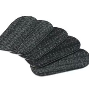 Viltjes voor magnetische bordenwisser whiteboard, doos van 5 stuks