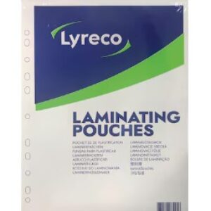 Lyreco lamineerhoezen voor warmlaminatie, A3, 150 micron, glanzend, per 100