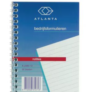 Spiraalblok A6, Gelinieerd,  per stuk